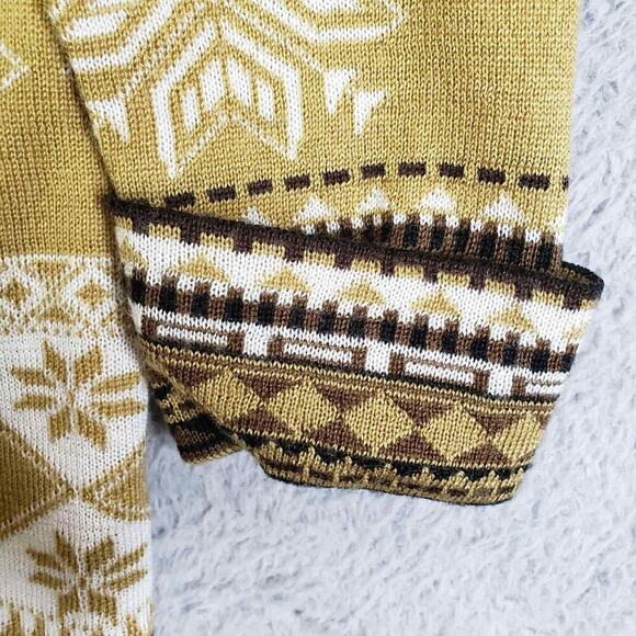 Icelandic Design Women's Open Front Cardigan Sweater Size Small Wool Blend - Picture 6 of 10